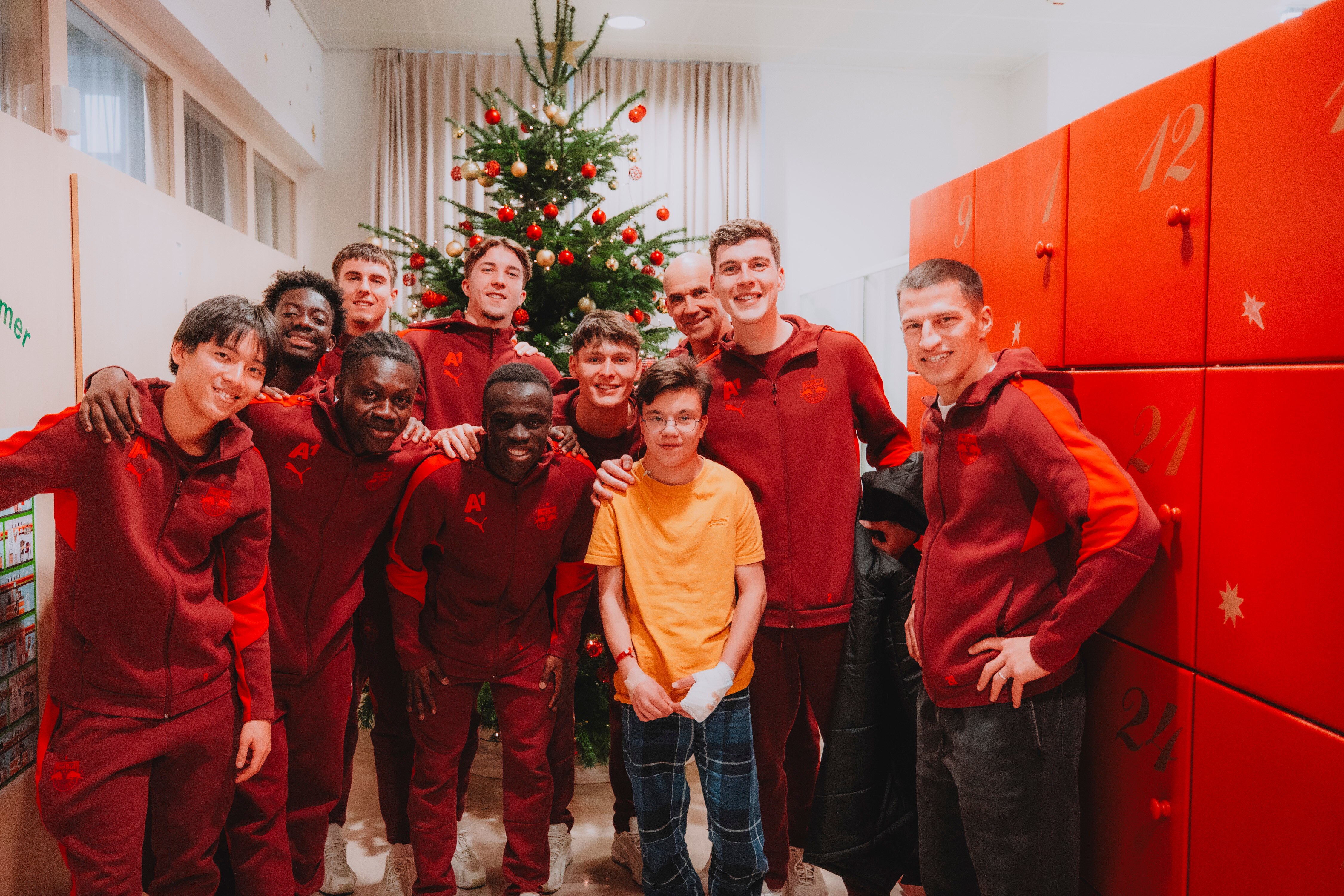 More than football: Our Red Bulls' Christmas visit - FC Red Bull