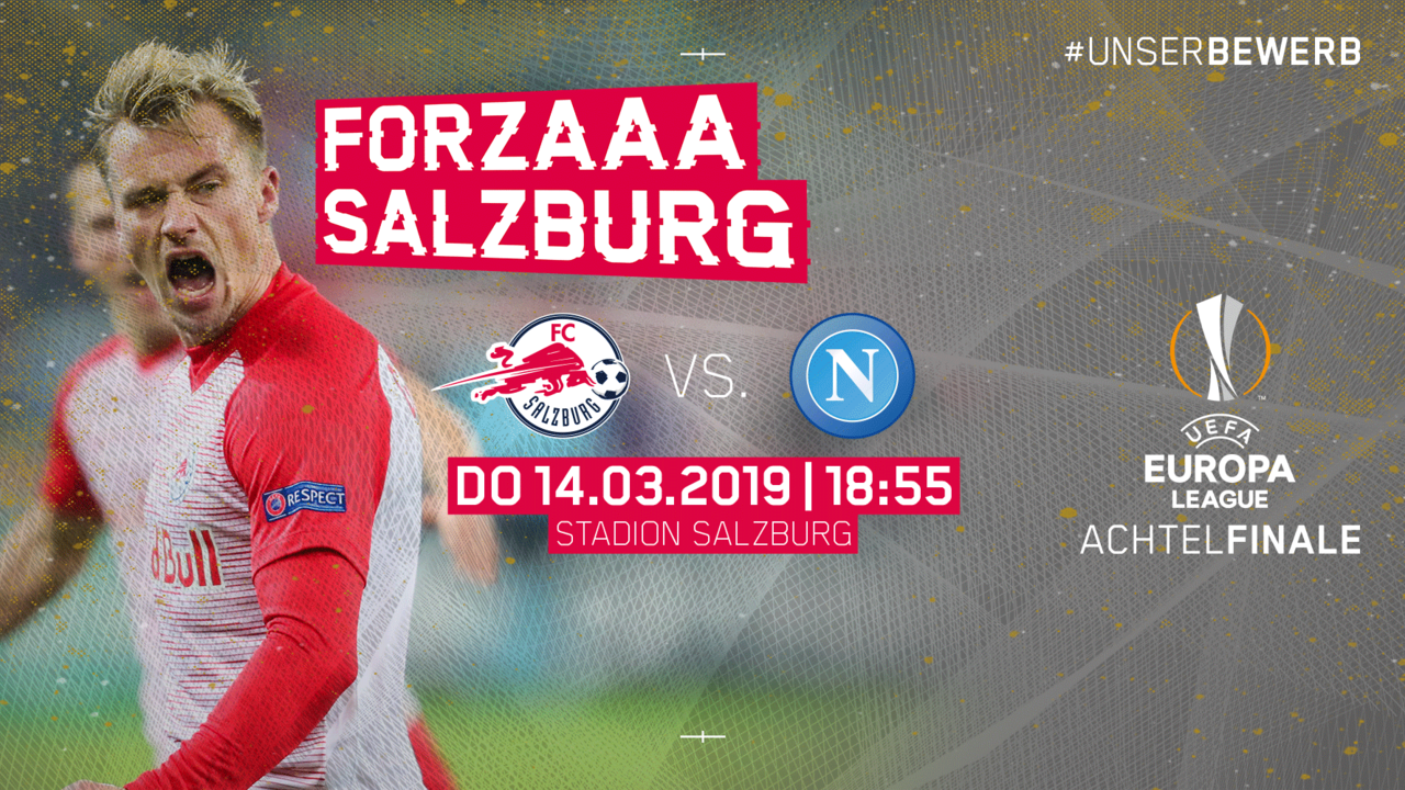 FC Red Bull Salzburg - Verkauf der 1/8-Final-Tickets gestartet