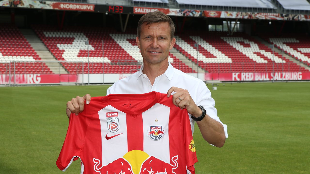 FC Red Bull Salzburg - Jesse Marsch officially presented