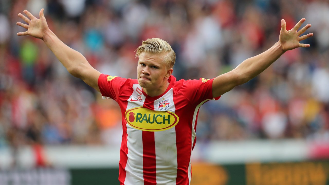 FC Red Bull Salzburg - Haaland ist euer Spieler des Monats ...