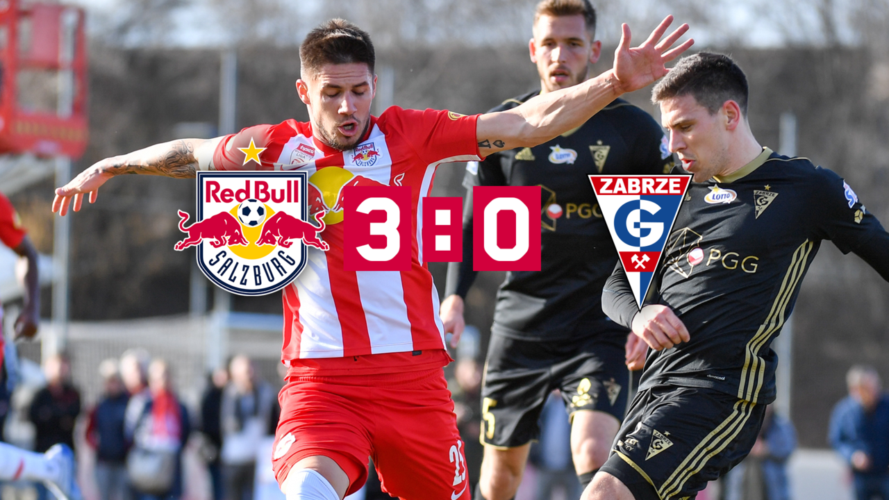 FC Red Bull Salzburg - Zweiter Sieg gegen Gornik