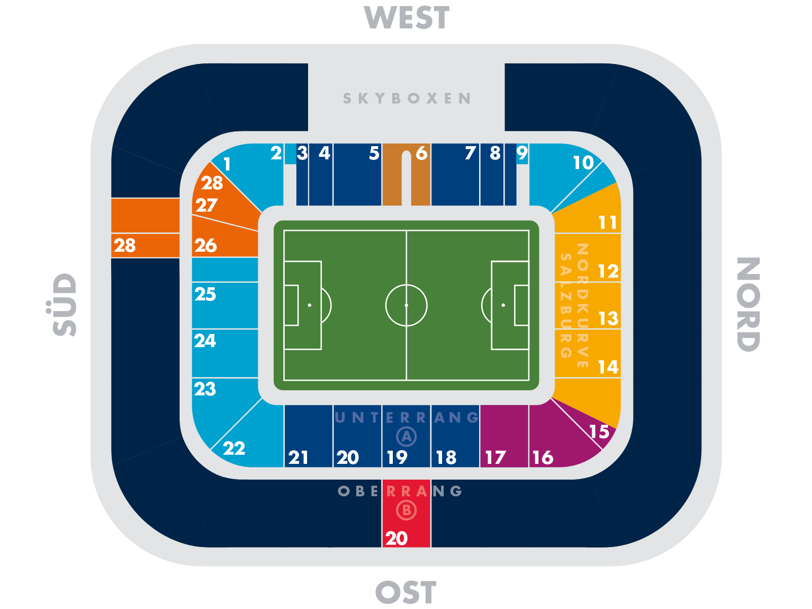 FC Red Bull Salzburg - Bundesliga Match Tickets